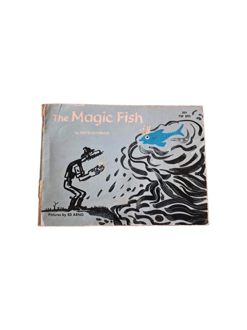 1967 The Magic Fish, Freya Littledale, Scholastic Children’s Book, Illustrated